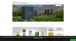 Desktop Screenshot of harvestmaster.com